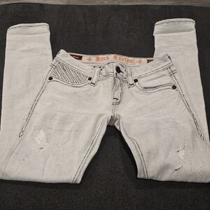 Rock Revival Gray Women's Jeans